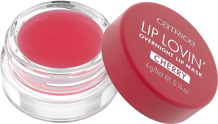 Maska do ust - Catrice Lip Lovin' Overnight Lip Mask Cherry Pop — Zdjęcie N1