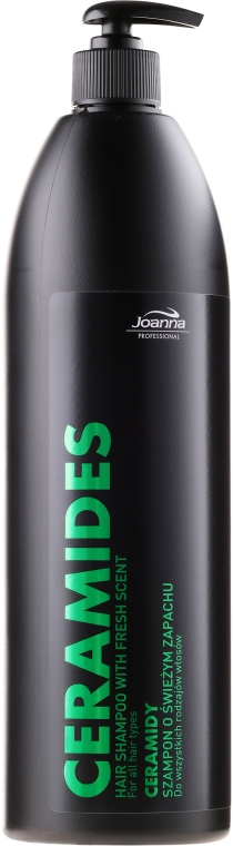 Szampon do włosów - Joanna Professional Hair Shampoo With Fresh Scent Ceramides