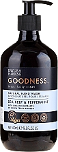 Naturalne mydło w płynie do rąk - Baylis & Harding Goodness Sea Kelp & Peppermint Natural Hand Wash — Zdjęcie N1