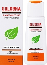 PRZECENA! Peelingujący szampon przeciwłupieżowy do włosów - Sulsena Shampoo-Peeling With Natural Scrub * — Zdjęcie N1