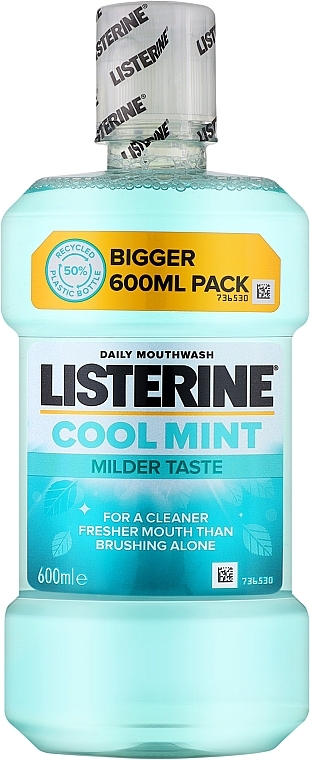 Płyn do płukania jamy ustnej - Listerine Cool Mint Mild Taste — Zdjęcie N1