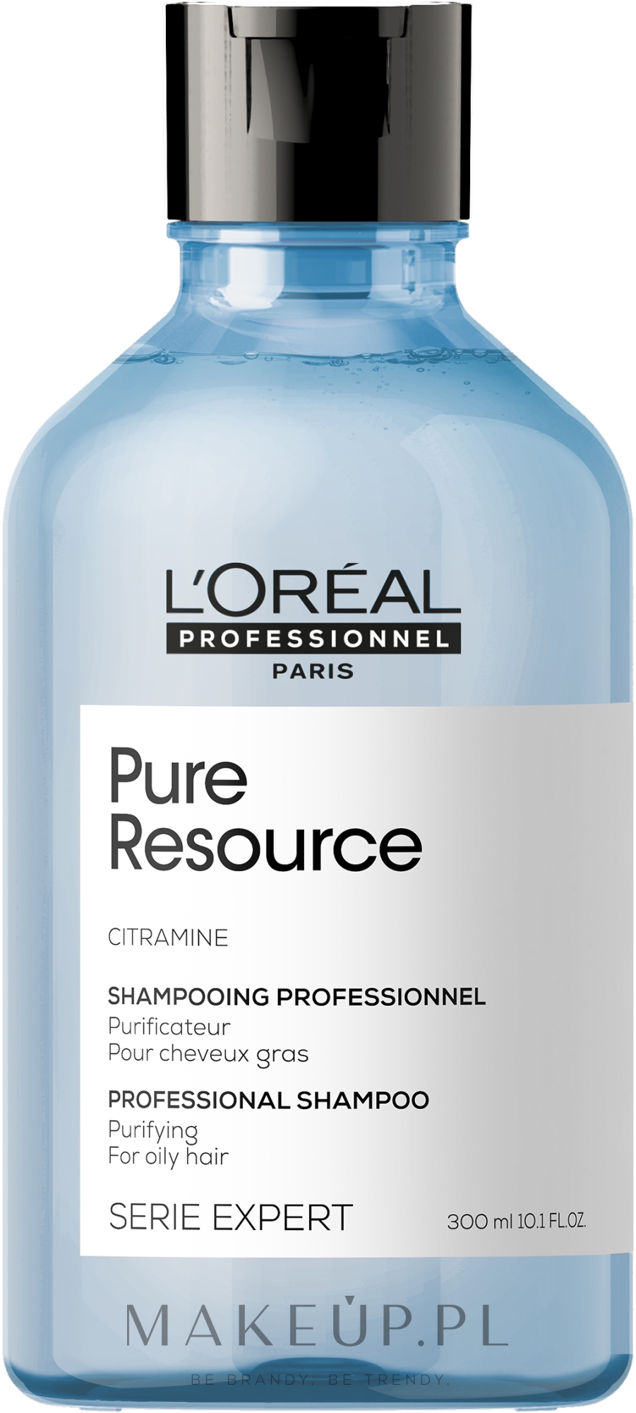 Szampon oczyszczający do włosów przetłuszczających się - L'Oreal Professionnel Pure Resource Purifying Shampoo — Zdjęcie 300 ml NEW