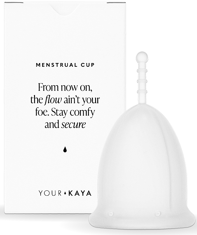Kubeczek menstruacyjny, regular - Your Kaya Menstrual Cup — Zdjęcie N6