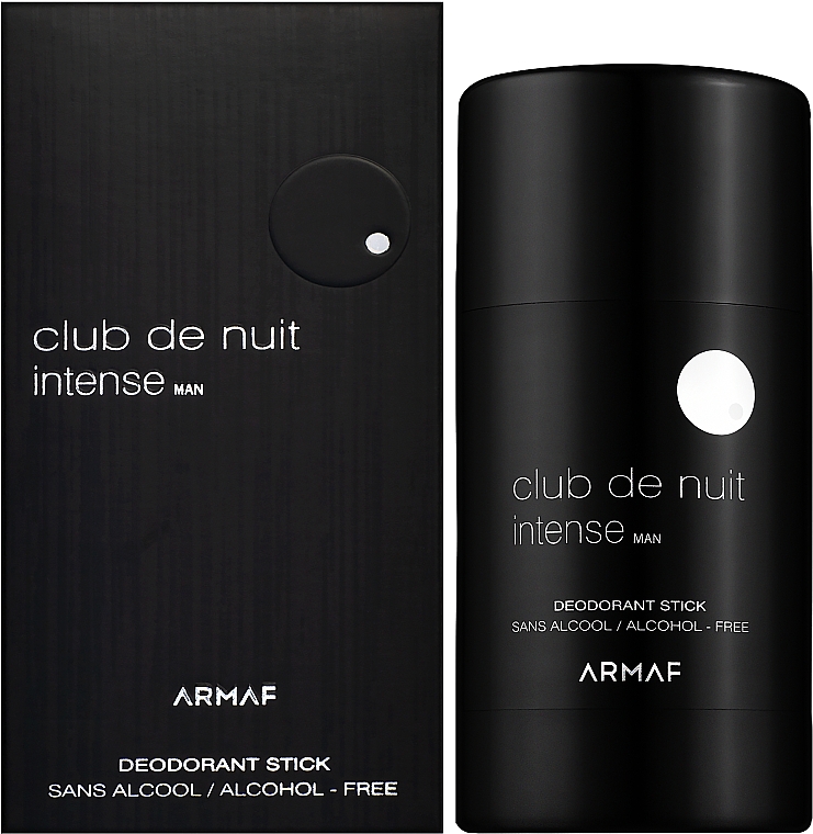 Armaf Club De Nuit Intense Man - Perfumowany dezodorant w sztyfcie dla mężczyzn — Zdjęcie N2