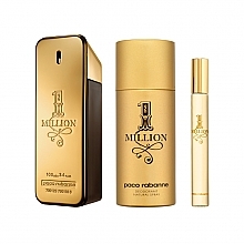 Paco Rabanne 1 Million - Zestaw (edt/100ml + deo/150ml+edt/10ml) — Zdjęcie N2