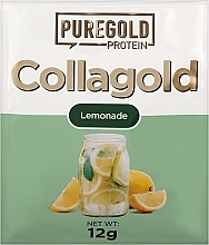 Kolagen z kwasem hialuronowym, witaminą C i cynkiem Lemoniada - Pure Gold CollaGold Lemonade — Zdjęcie N3