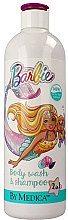 Kup Żel pod prysznic i szampon 2 w 1 dla dzieci - Bi-es By Medica Disney Body Wash & Shampoo Barbi