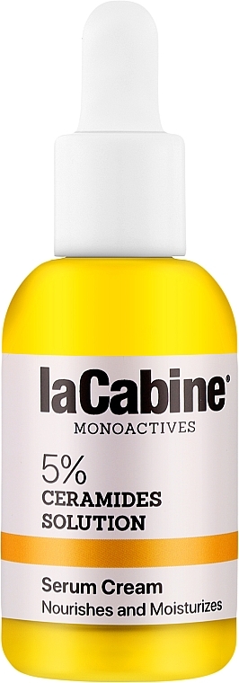 Kremowe serum do twarzy - La Cabine Monoactives 5% Ceramides Solution Serum Cream — Zdjęcie N1