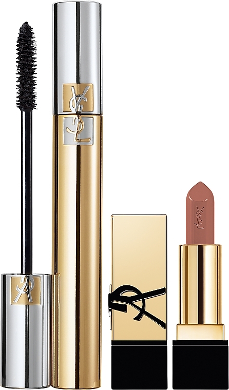 Zestaw do makijażu - Yves Saint Laurent (mascara/7.5ml + lipstick/1.2g) — Zdjęcie N1