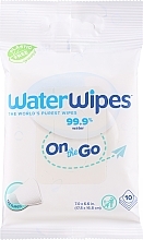 Chusteczki nawilżane dla dzieci, 10 szt. - WaterWipes Baby Wipes — Zdjęcie N1