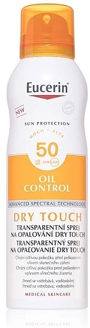 Przeciwsłoneczny spray do ciała SPF 50 - Eucerin Sun Protection — Zdjęcie N1