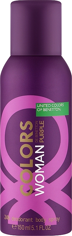 Benetton Colors Purple - Perfumowany dezodorant do ciała — Zdjęcie N1