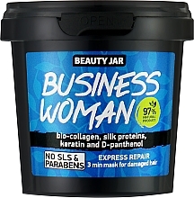 WYPRZEDAŻ 3-minutowa maska do włosów zniszczonych - Beauty Jar Business Woman Express Repair 3 Min Mask For Damaged Hair * — Zdjęcie N1