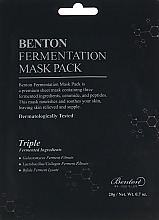 Pakiet masek fermentacyjnych - Benton Fermentation Mask Pack — Zdjęcie N2