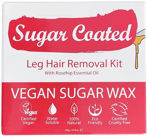 Zestaw do depilacji nóg - Sugar Coated Leg Hair Removal Kit — Zdjęcie N1