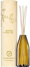 Dyfuzor zapachowy Bambus i zielona herbata - Paddywax Eco Green Diffuser Bamboo & Green Tea — Zdjęcie N1