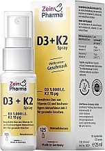 Witamina D3+K2 w postaci sprayu - ZeinPharma Vitamin D3 + K2 Spray — Zdjęcie N1