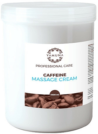 Krem do masażu z kofeiną - Yamuna Caffeine Massage Cream — Zdjęcie N1