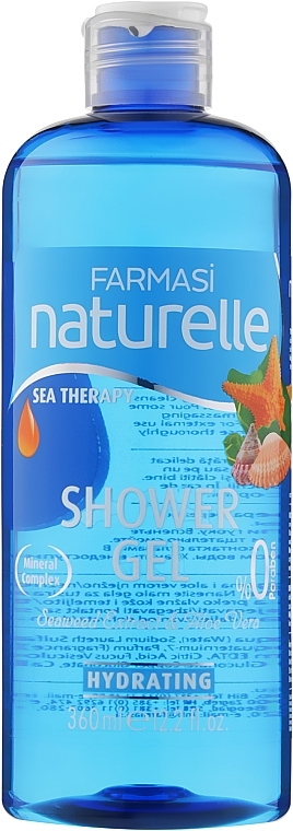 Żel pod prysznic Morska terapia - Farmasi Naturelle Sea Therapy Shower Gel
