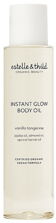 Olejek do ciała - Estelle & Thild Vanilla Tangerine Instant Glow Body Oil — Zdjęcie N1