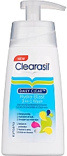 Kup Mleczko do oczyszczania twarzy - Clearasil Daily Clear 3-in-1 Wash