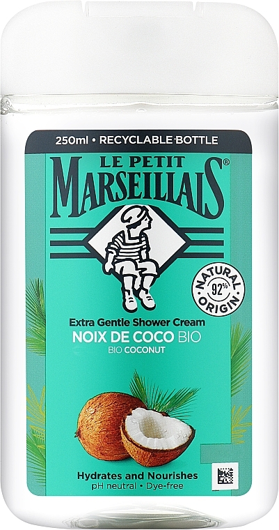 Żel pod prysznic kokos - Le Petit Marseillais