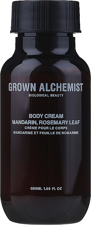 PREZENT! Krem do ciała Mandarynka i rozmaryn - Grown Alchemist Body Cream Mandarin & Rosemary Leaf — Zdjęcie N1
