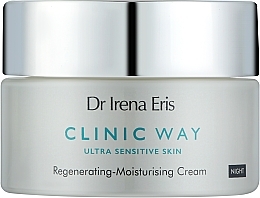 Kup Regenerująco-nawilżający krem do twarzy na noc - Dr Irena Eris Clinic Way Ultra Sensitive Skin Regenerating-Moisturising Cream Night