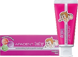 Żel do zębów dla niemowląt - Sangi Apadent Baby Toothgel Strawberry Flavor — Zdjęcie N1