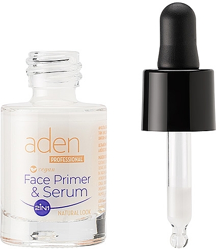 Serum-baza pod makijaż 2 w 1 - Aden Cosmetics Face Primer & Serum 2in1 — Zdjęcie N2