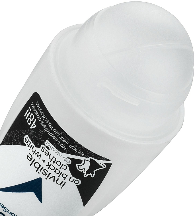 Antyperspirant w kulce - Rexona Invisible Black+White Diamond Deodorant Roll — Zdjęcie N3