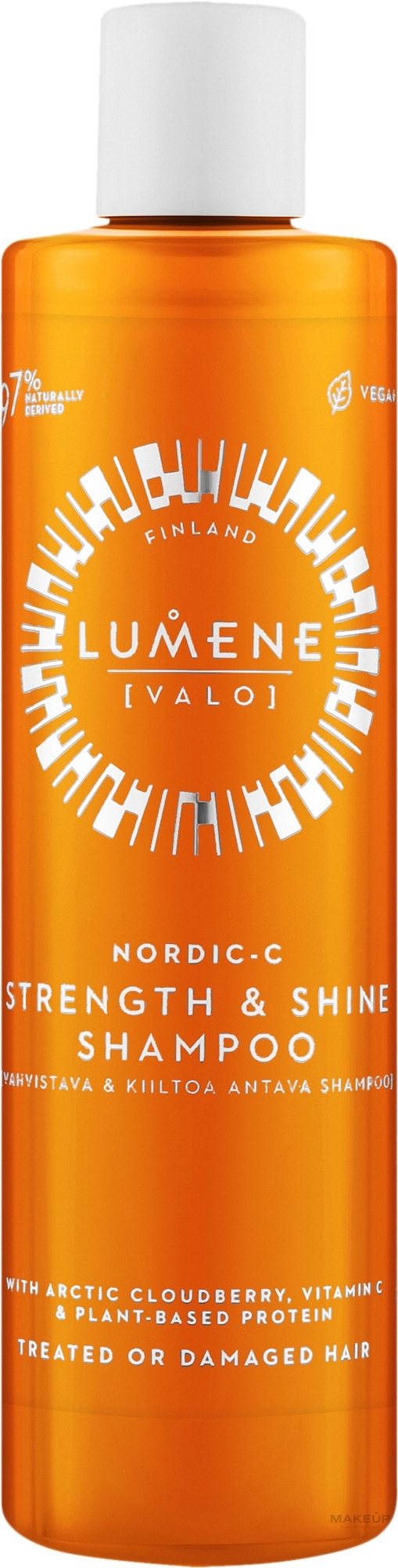 Szampon do włosów - Lumene Nordic C Strenght Shine Shampoo — Zdjęcie 300 ml