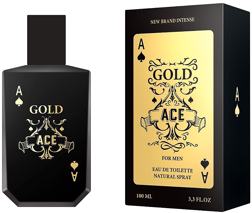 New Brand Intense Gold Ace - Woda toaletowa — Zdjęcie N1