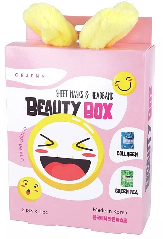 Zestaw - Orjena Beauty Box (f/mask/2x23ml + hair band/1pc) — Zdjęcie N1