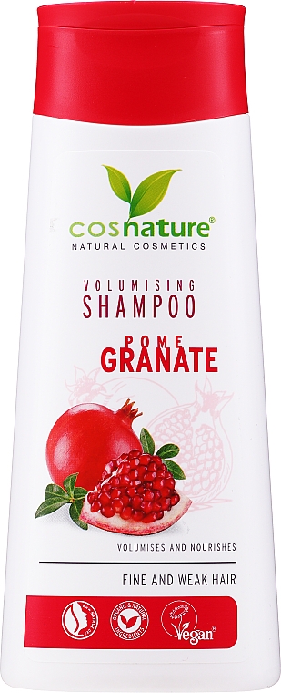 Szampon zwiększający objętość włosów Granat - Cosnature Volumen Granat Shampoo — Zdjęcie N1