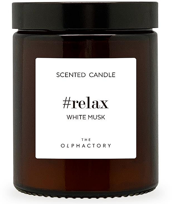 Świeca zapachowa w słoiku - Ambientair The Olphactory White Musk Scented Candle — Zdjęcie N1