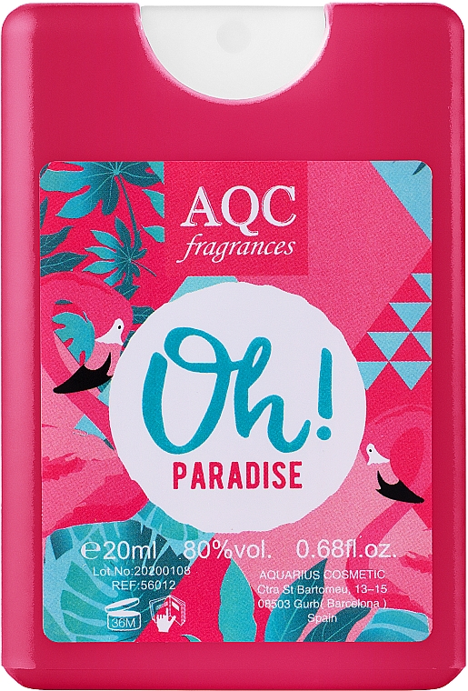 AQC Fragances Oh! Paradise - Woda toaletowa