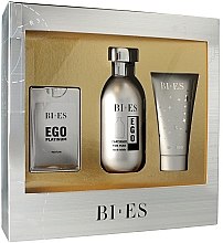 Kup Bi-es Ego Platinum - Zestaw (edt 100 ml + edt 15 ml + sh/gel 50 ml)