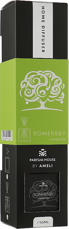 Dyfuzor zapachowy Cedr - Parfum House By Ameli Home Diffuser Somersby — Zdjęcie N1