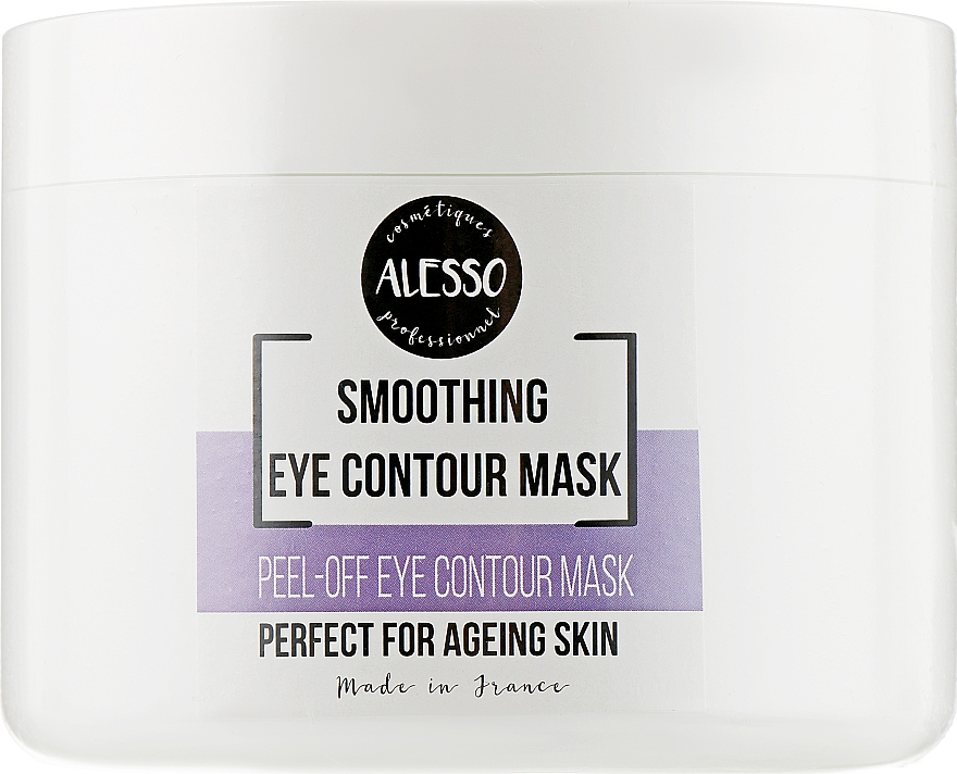 Alginianowa maska do oczu przeciw cieniom i obrzękom - Alesso Professionnel Eye Contour Alginate Mask — Zdjęcie N1