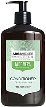 Zestaw - Arganicare Aloe Vera Set (shm 400 ml + cond 400 ml) — Zdjęcie N3