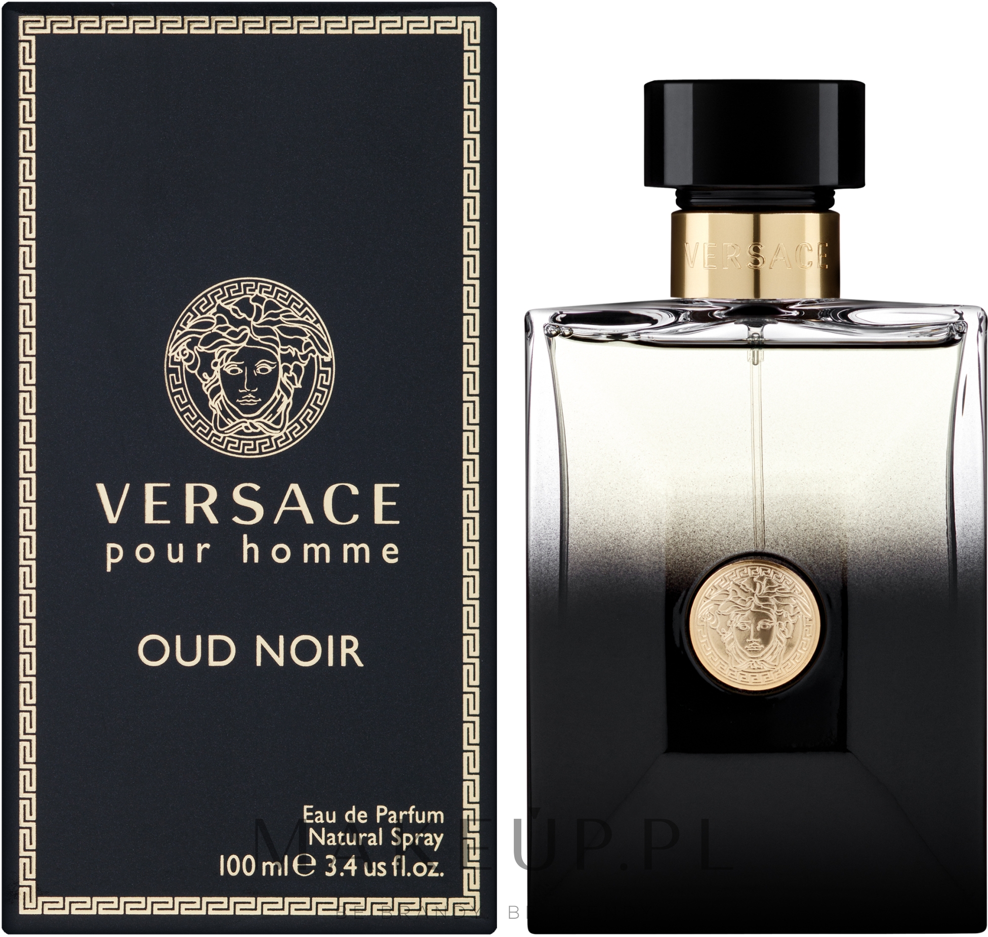 Versace Pour Homme Oud Noir - Woda perfumowana — Zdjęcie 100 ml