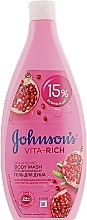 Żel pod prysznic z ekstraktem z granatu - Johnson’s® Body Care Vita-Rich Shower Gel — Zdjęcie N3