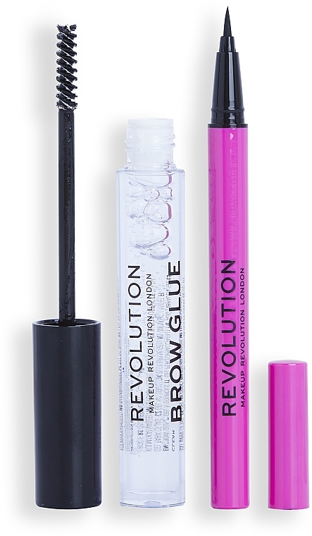 Zestaw, 2 produkty - Makeup Revolution Eye & Brow Icons Gift Set — Zdjęcie N3