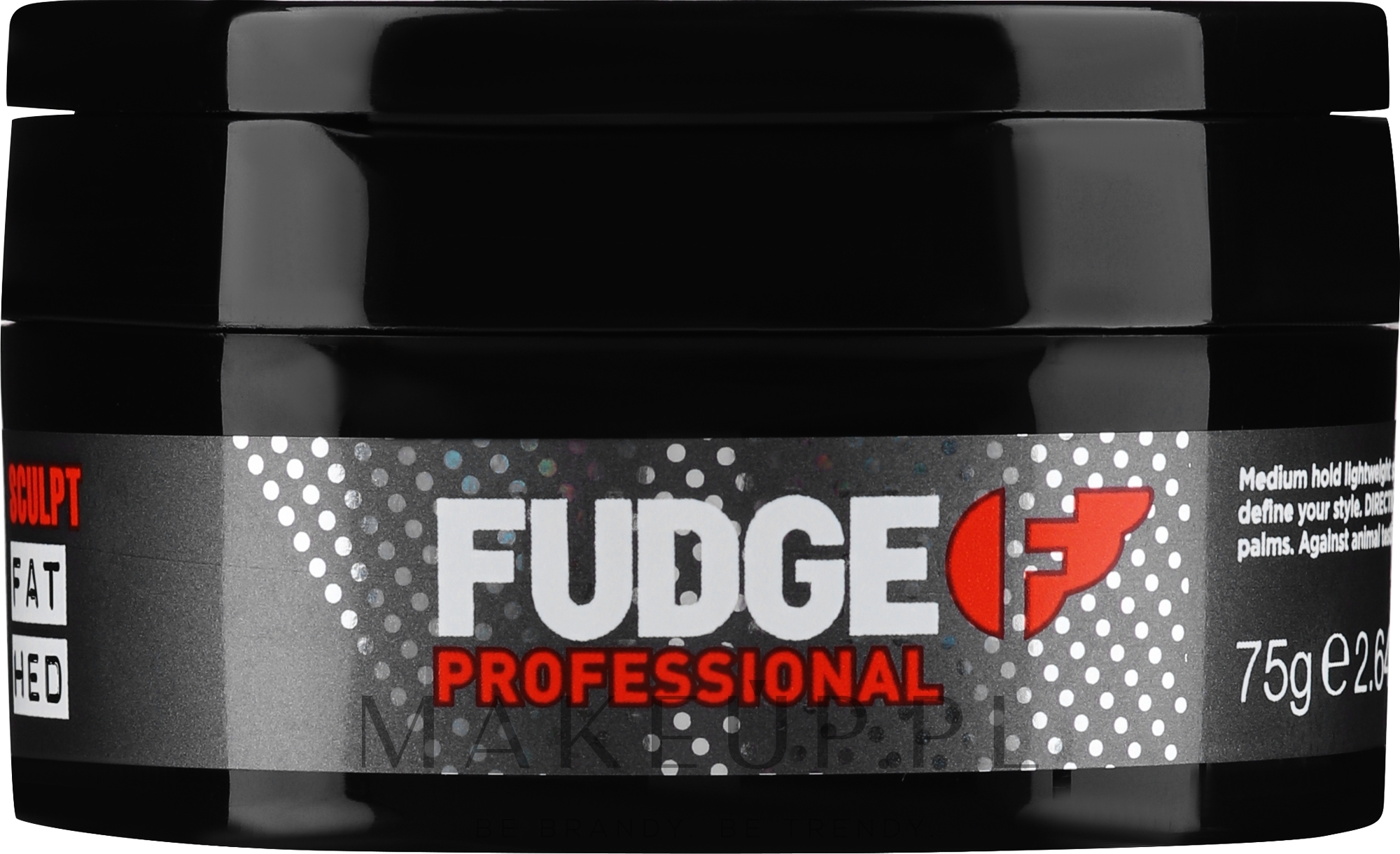 Mocna pasta teksturyzująca do włosów - Fudge Styling Fat Hed — Zdjęcie 75 g