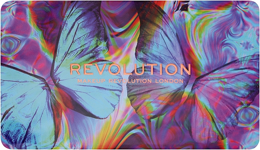 Paleta cieni do powiek - Makeup Revolution Forever Flawless Digi Butterfly Shadow Palette — Zdjęcie N2