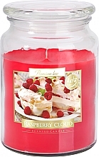 Świeca aromatyczna premium w szkle Malinowa chmura - Bispol Premium Line Scented Candle Raspberry Cloud — Zdjęcie N2