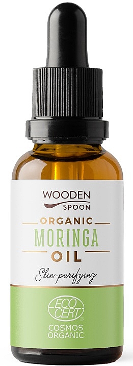 Olej moringa - Wooden Spoon Organic Moringa Oil — Zdjęcie N1