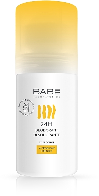 Dezodorant w kulce z prebiotykiem 24 godziny ochrony - Babé Laboratorios Sensitive Roll-On Deodorant