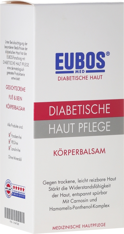 Balsam do ciała - Eubos Med Diabetic Skin Care Body Balm Anti Xerosis — Zdjęcie N1